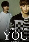 Book cover "Giving up on you"