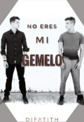 Portada del libro "No eres mi gemelo"