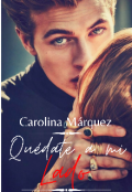 Portada del libro "Quédate a mi lado. "