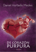 Portada del libro "De corazón púrpura"