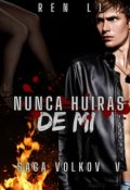 Portada del libro "Nunca huirás de mí"