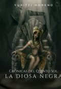 Portada del libro "Crónicas del Quinto Sol: La diosa negra"