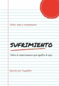 Portada del libro "Sufrimiento "