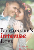 Book cover "Billionaire's Intense Love "