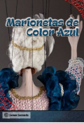 Portada del libro "Marionetas de color azul"