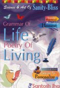 Book cover "Grammar of Life, Poetry of Living"