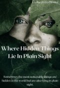 Book cover "Where Hidden Things Lie In Plain Sight ~ Crime Case Fiction"