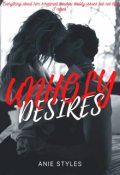 Book cover "Unholy Desires"