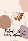 Portada del libro "Fábula de un amor infausto"