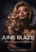 Portada del libro "June Blaze"