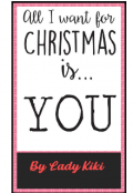 Book cover "All I want for Christmas is you"