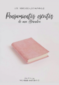 Portada del libro "Pensamientos escritos de una Almendra"