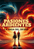 Portada del libro "Pasiones Ardientes: La Saga Del Deseo "