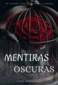 Portada del libro "Mentiras Oscuras."