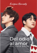 Portada del libro "Del odio al amor hay siete besos."