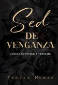 Portada del libro "Sed de venganza"