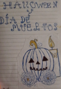 Portada del libro "Halloween y día de muertos "