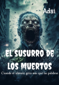 Portada del libro "El susurro de los muertos. "