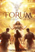 Portada del libro "Forum Filias 1. El comienzo de una era y los tres poderosos."