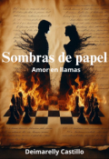 Portada del libro "Sombras de Papel: Amor en llamas "