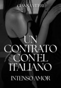 Portada del libro "Un contrato con el italiano: Intenso amor"