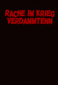 Portada del libro "Rache im verdammten Krieg"