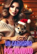 Portada del libro "Un cachorro por Navidad."