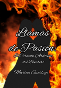 Portada del libro "Llamas de pasión: el corazón ardiente del bombero "