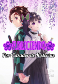 Portada del libro "❀floreciendo❀ || Tanjiro X Kanao || Kimetsu no Yaiba"