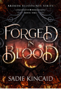 Portada del libro "Forged In Blood"