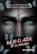 Portada del libro "Bajo el azul de su mirada"