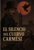 Portada del libro "El silencio del cuervo carmesí. "