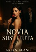 Portada del libro "Novia Sustituta"