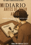 Portada del libro "Mi Diario Antes De Decir AdiÓs "
