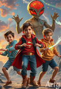 Portada del libro "Los héroes de sixeo poder"