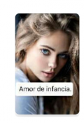 Portada del libro "Amor de la infancia."