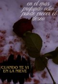 Portada del libro "Cuando te vi en la nieve"