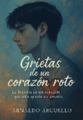 Portada del libro "Grietas de un corazón roto "