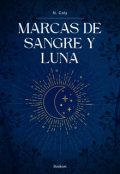 Portada del libro "Marcas de sangre y luna"