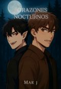 Portada del libro "Corazones Nocturnos "