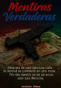 Portada del libro "Mentiras Verdaderas."