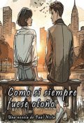 Portada del libro "Como si siempre fuese otoño"