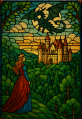 Portada del libro "La princesa y el legendario rey dragón"