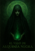 Portada del libro "El velo de alquimia negra"