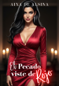Portada del libro "El Pecado Viste de Rojo"