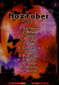 Portada del libro "Noxtober 2025"
