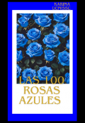 Portada del libro "Las 100 rosas azules "