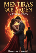 Portada del libro "Mentiras que Arden"
