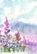 Portada del libro "~lavender Moment~"