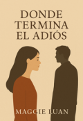 Portada del libro "Donde termina el adiós "
